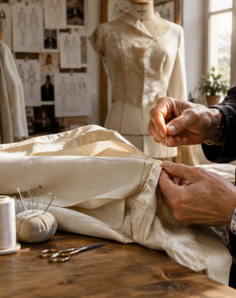 Details taking shape in the atelier